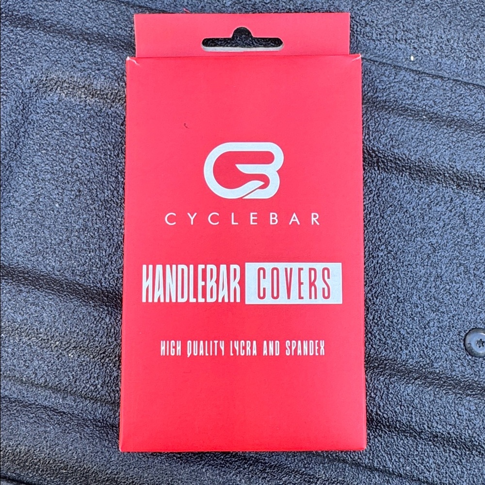 CycleBar Red Handlebar Covers